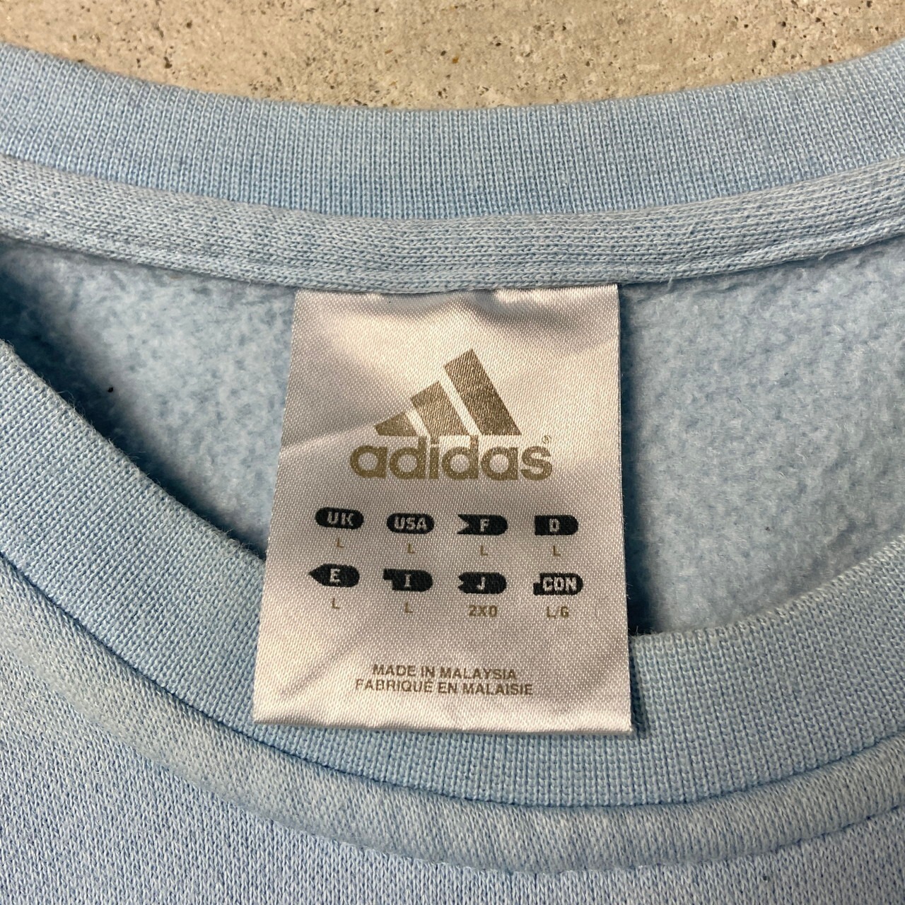 00年代 adidas アディダス スウェットシャツ パフォーマンスロゴ 