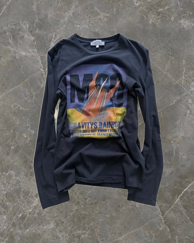 "MCQ" front graphic design t-shirt