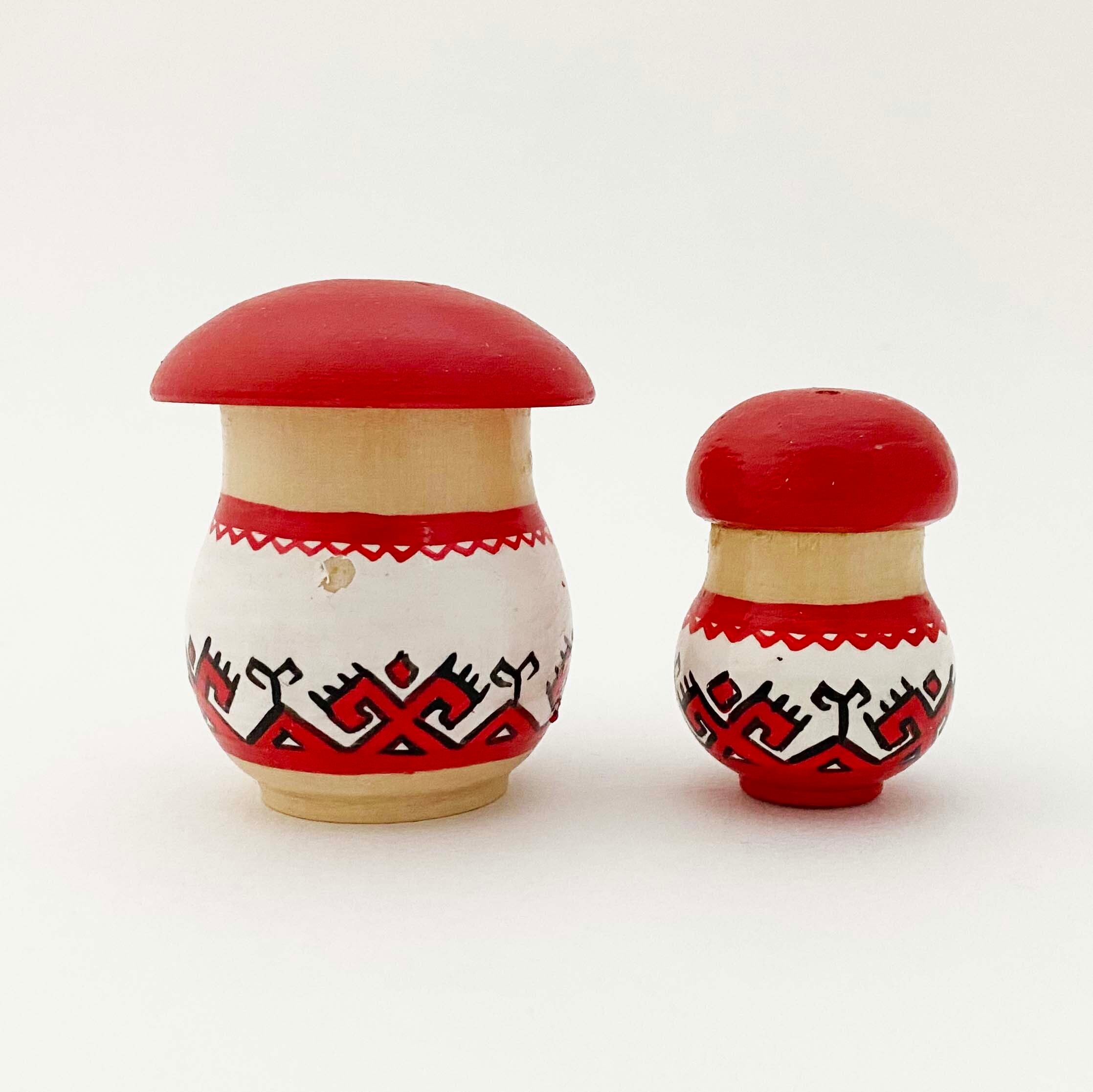 マリエル共和国 木製ソルト&ペッパーセット