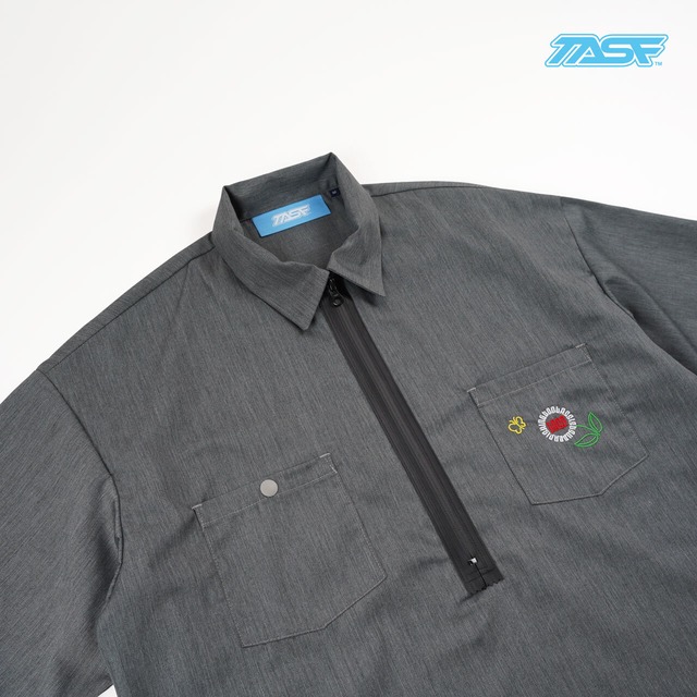 50%OFF!!　TASF  /   TASFlower Shirt  /  Gray
