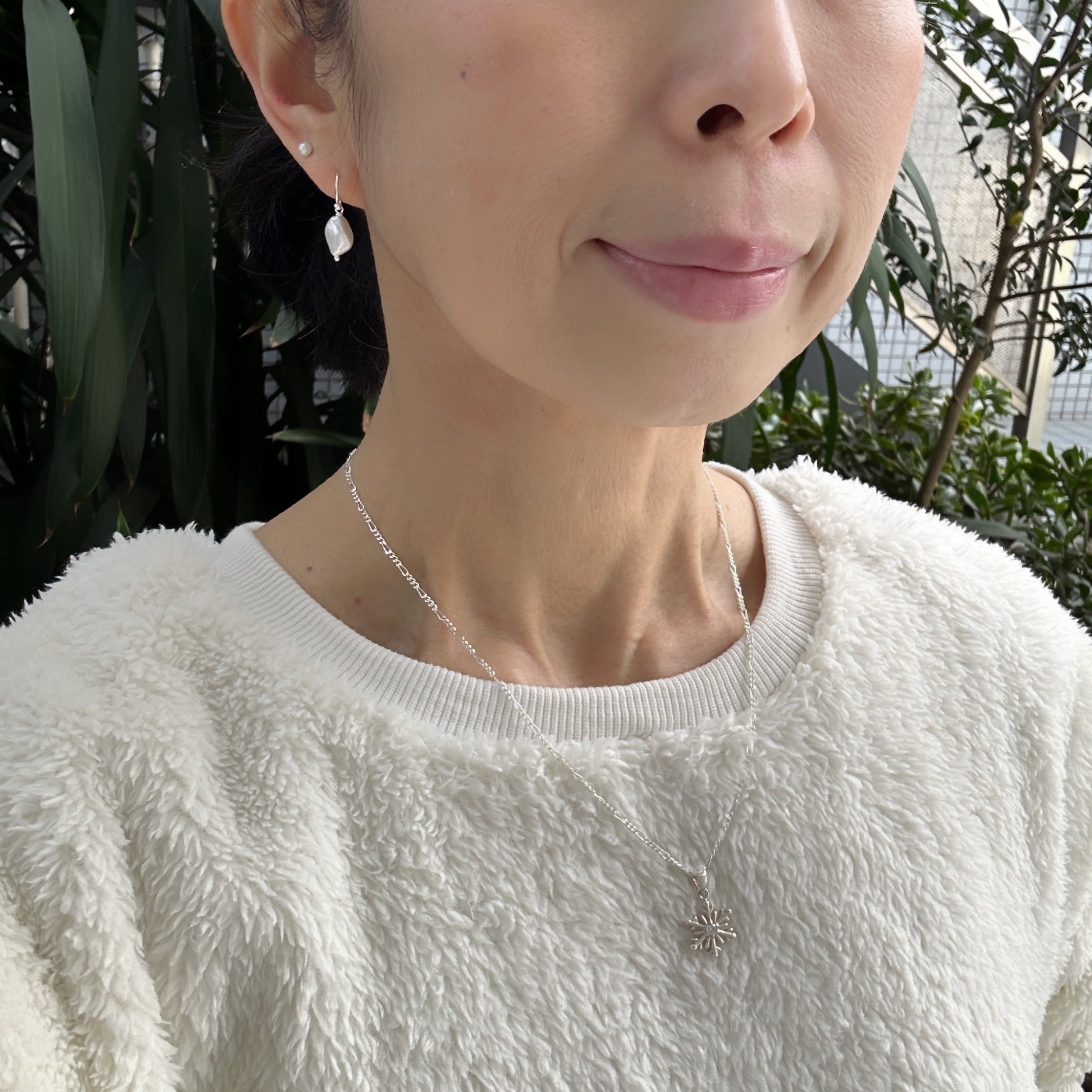 バロック パール シンプル ショートフック ピアス | 【公式通販】鎌倉