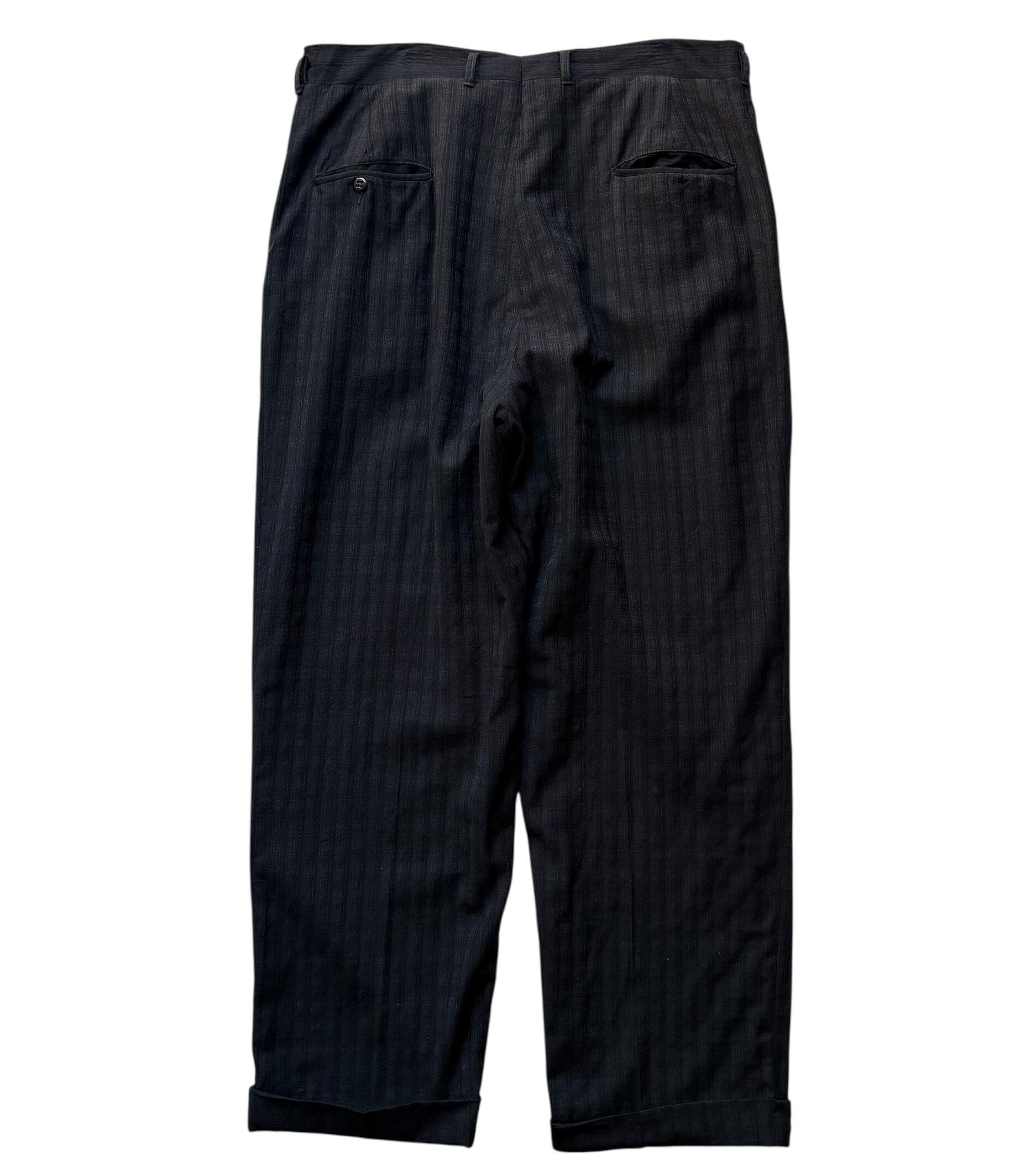 50-60's Vintage 2tuck Wide Slacks | FRISKY 古着屋 中目黒