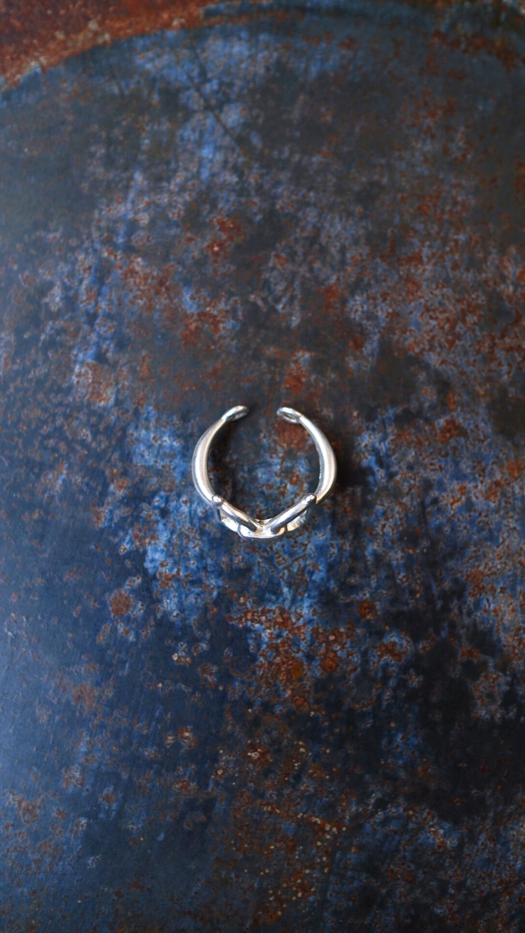 1970s】GUCCI グッチ ホースビット アジャスタブル リング