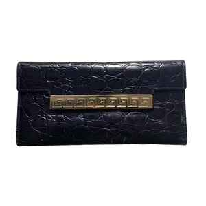 GIANNI VERSACE enamel leather wallet