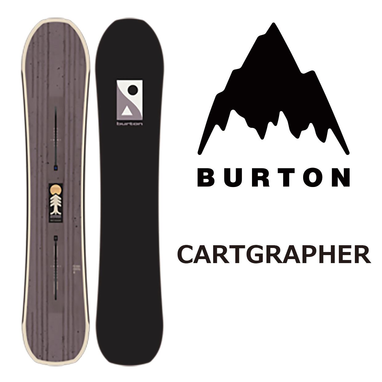 23-24年モデル BURTON . 『 CARTOGRAPHER 』 . バートン . カタ 