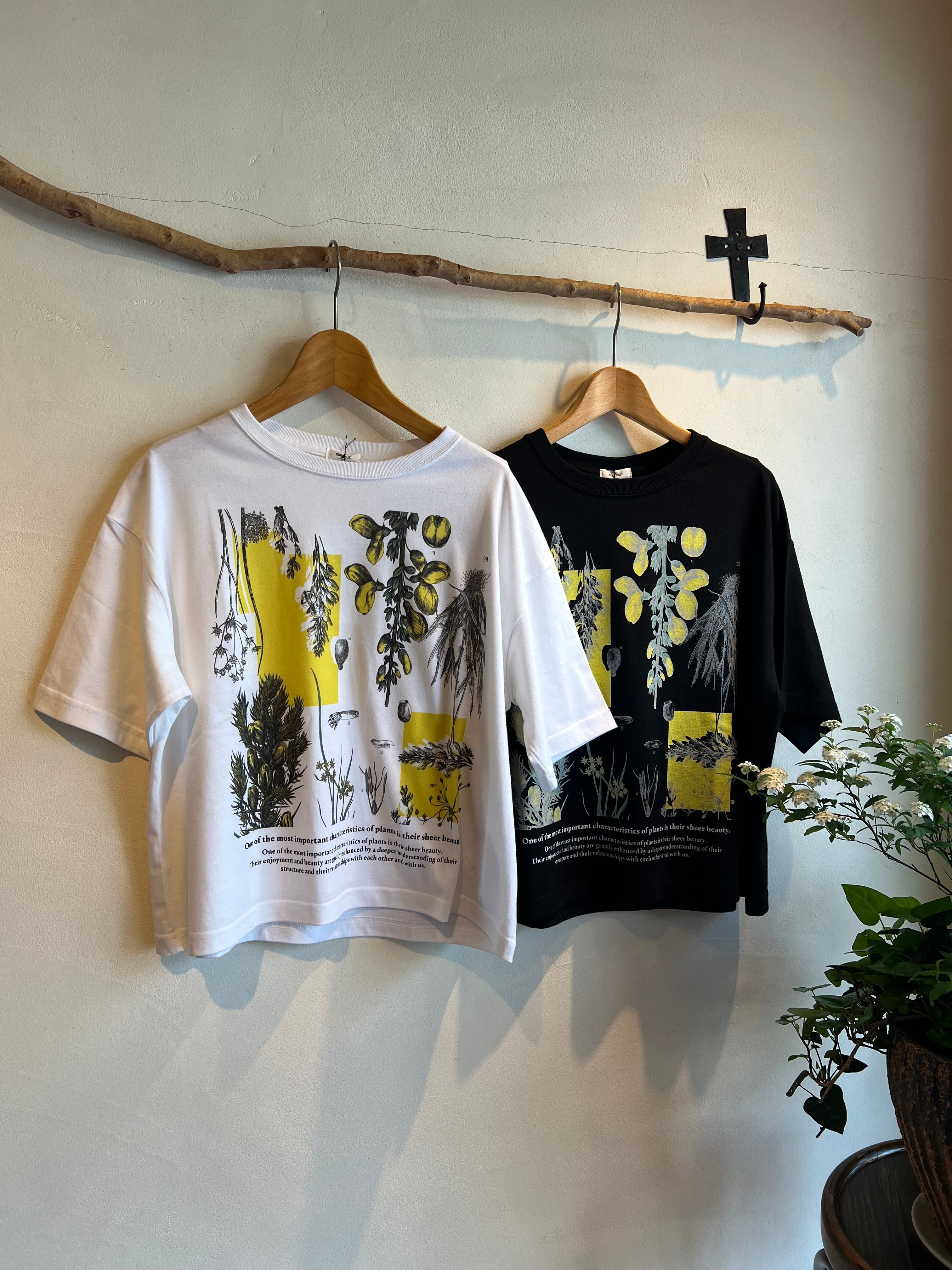manipuri / SHORT SLEEVE T-SHIRT S【ボタニカル】 | anouk
