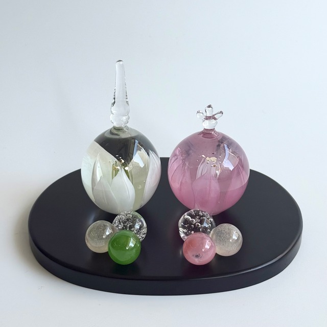 大村 淑華　そのとき 3点（台付）【箱付き・ラッピング・熨斗無料】