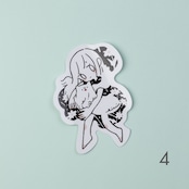 < しおり > ステッカー