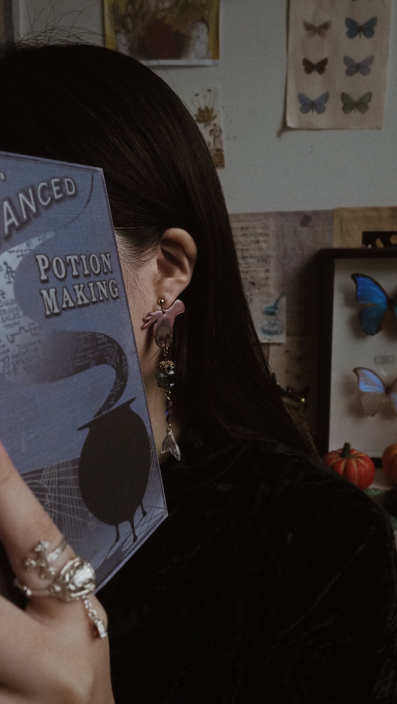 海月姫  片耳飾り