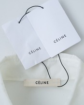 〈CÉLINE by phoebe philo〉Sheer Belted Shirt