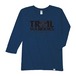 【在庫限りで販売終了】Tri Brend 3/4 Sleeve T-Shirt / TW / Heather Navy