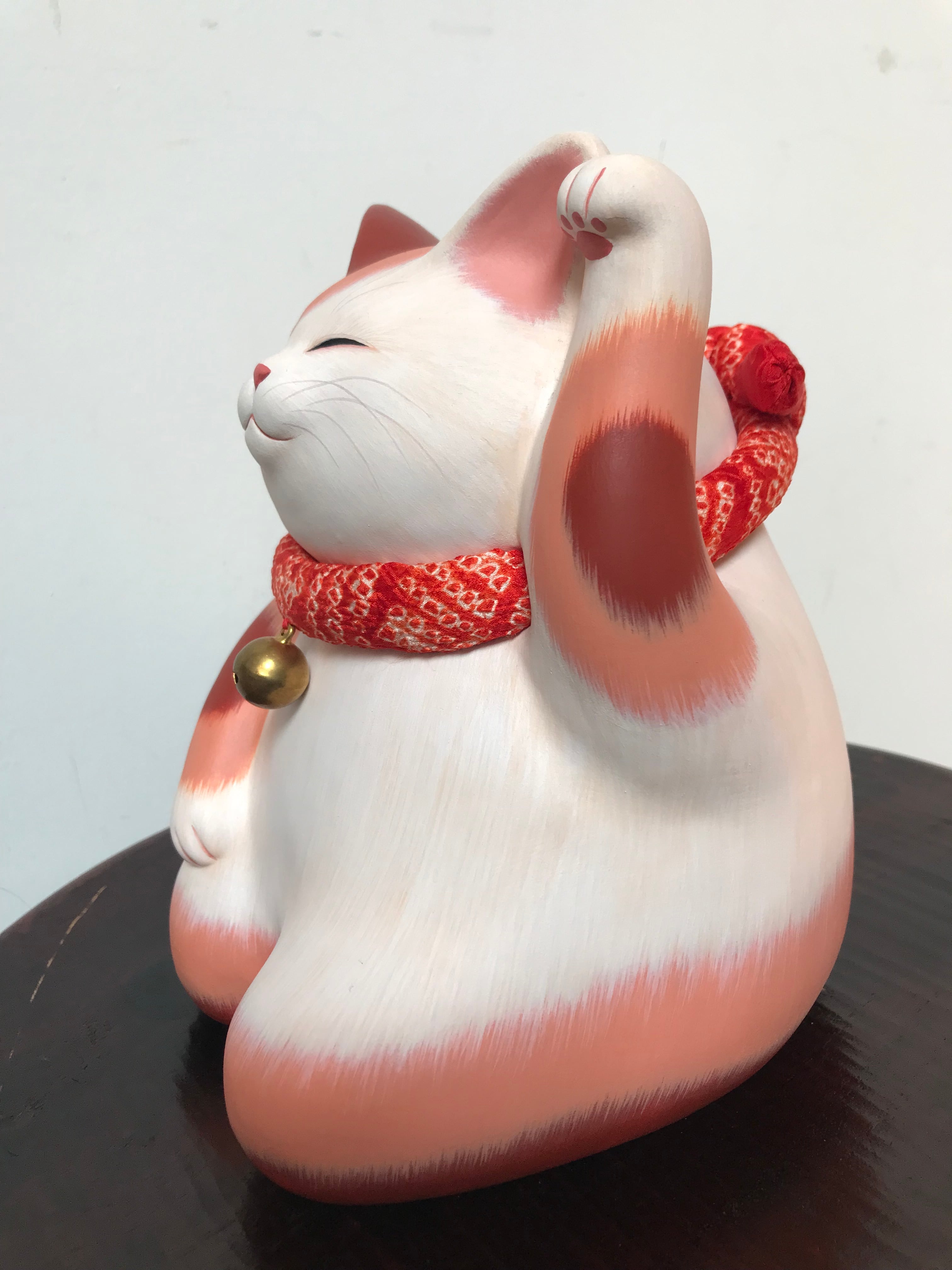 左手挙げ 招き猫｜もりわじん | manekinekoya