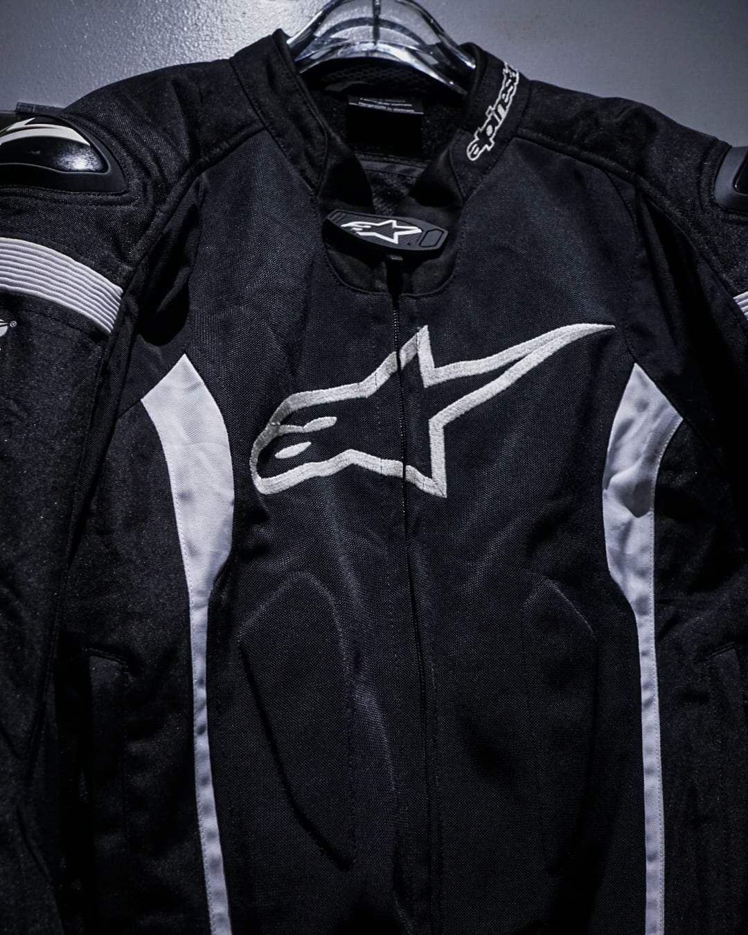 Alpinestars レザーライディングジャケット TECH-AIR対応 add (C) vintage】“Alpinestars” TECH-AIR® Compatible Heavy Textile