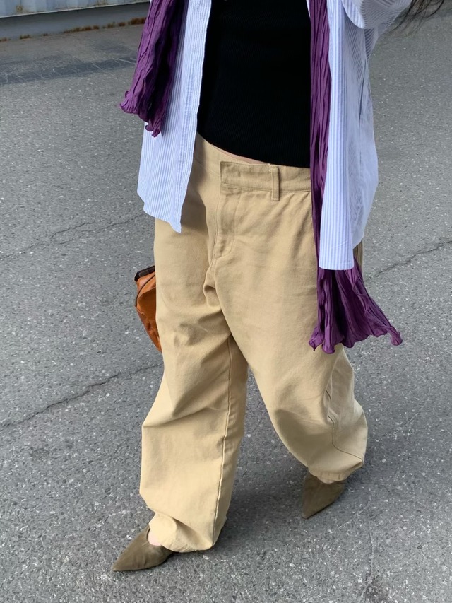 (予約) HAUS / Girls work pants 2color
