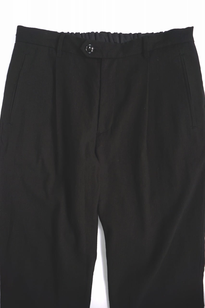 Linen Cotton Poplin Trousers