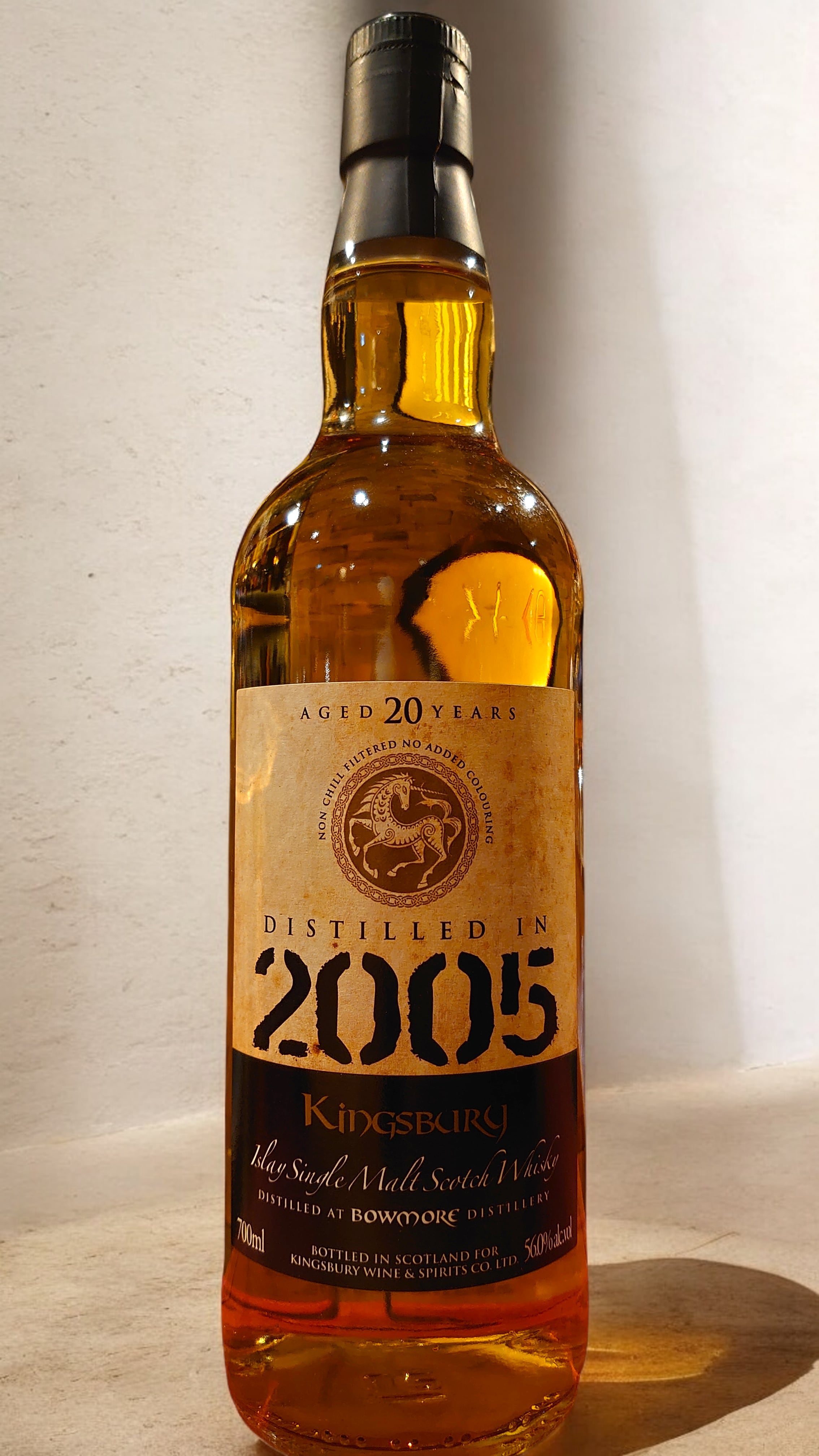キングスバリー ボウモア 2005 20年 700ml 56% 未開栓 箱なし | ヤマダ