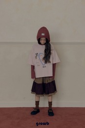 韓国子供服 / growb / スペース Tシャツ / 秋服 *XS~JM*