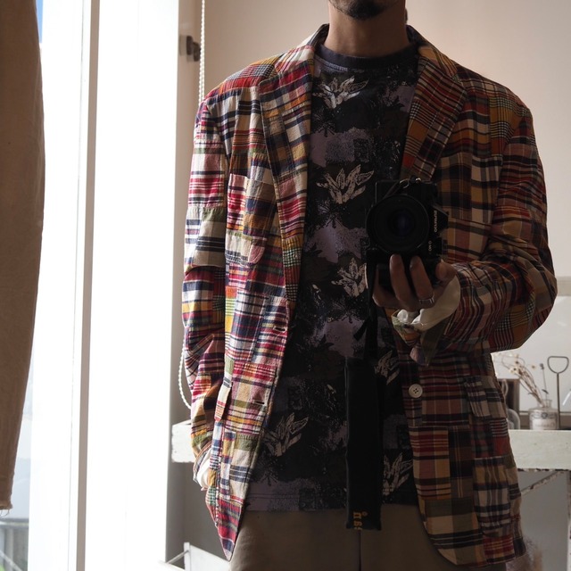 1990’s Ralph Lauren Madras Patchwork Jacket