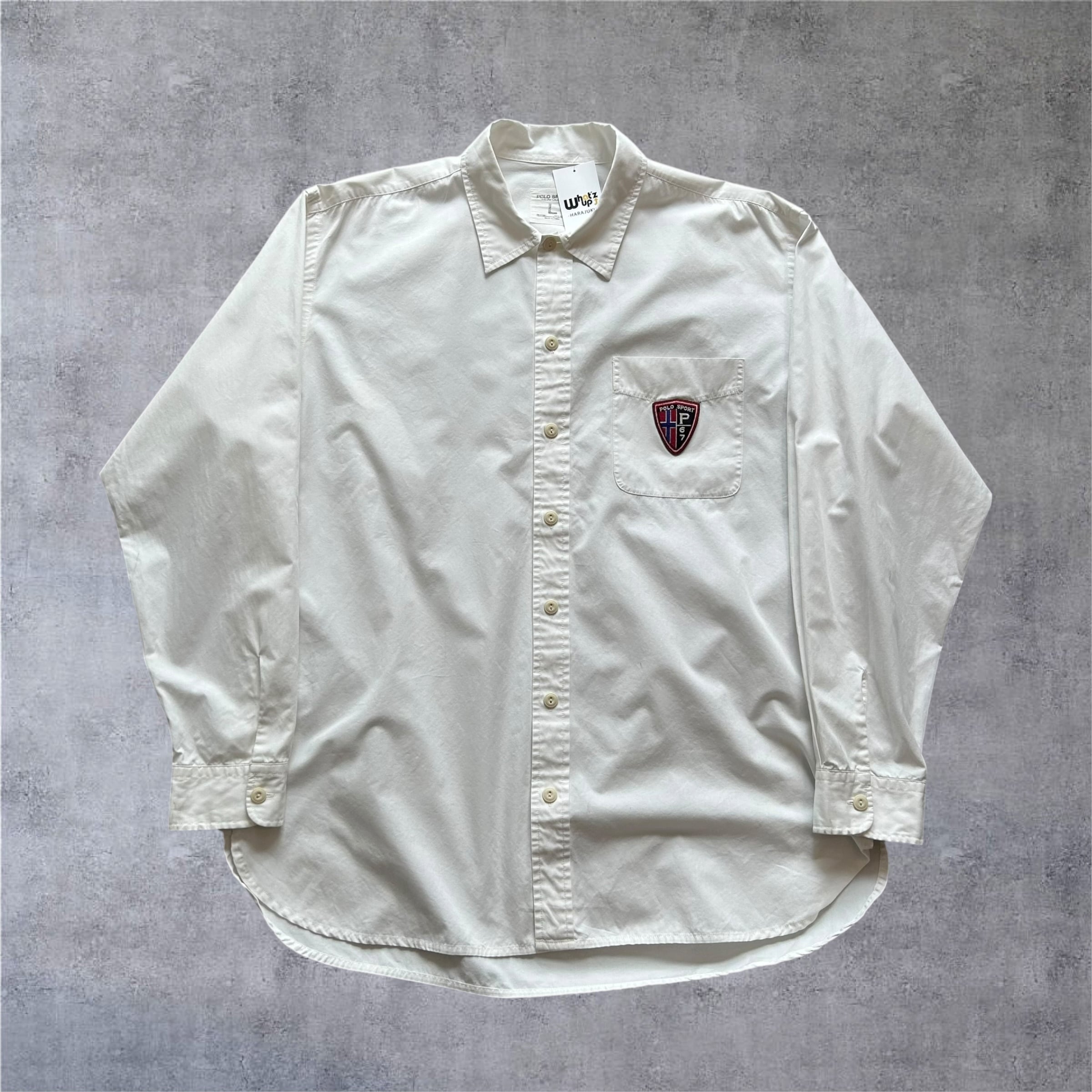 90s Polo by Ralph Lauren Corduroy Open Collar Shirt / ポロ ラルフ