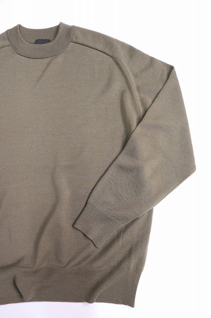 Worsted Merino Mock Neck P/O