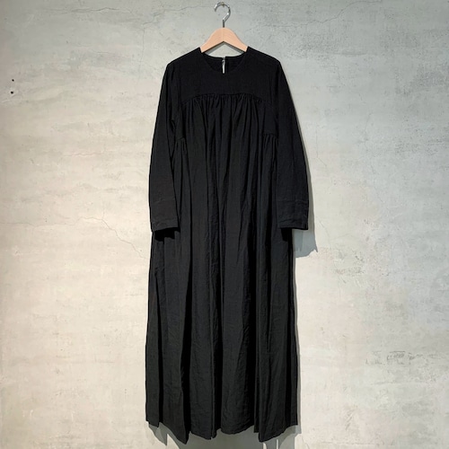 【COSMIC WONDER】High count linen day dress /17CW17294