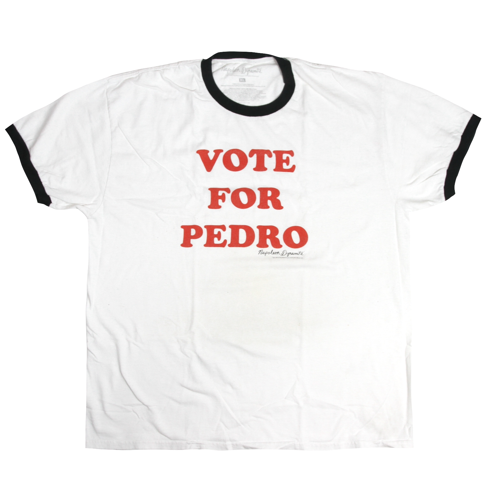 USED【XL】Movie Napoleon Dynamite VOTE FOR PEDRO Ringer Tee / ©2020 Fox/Paramount