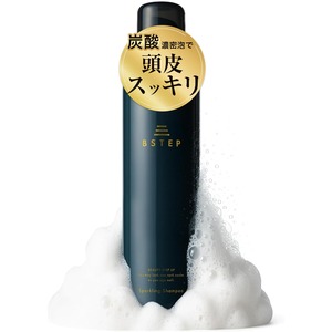 【在庫処分】BSTEP 炭酸シャンプー メンズ スカルプシャンプー ノンシリコン大容量320g