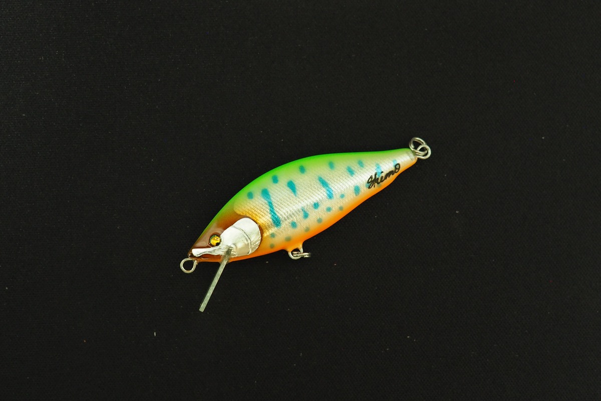 【B級品】Shimo Minnow 2nd50s グリーンチャート Shimo Minnow Works 【B級品】Shimo Minnow 2nd50s グリーンチャート Shimo Minnow Works