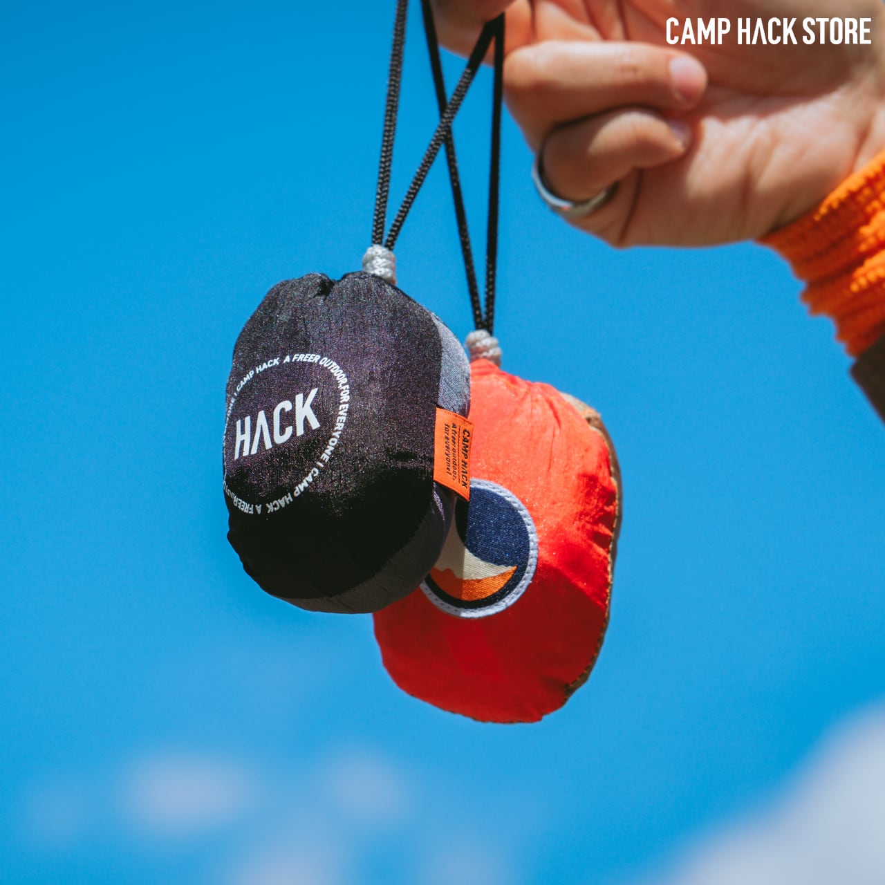 別注カラーで新登場。肩掛け「エコバッグ」 | CAMP HACK STORE