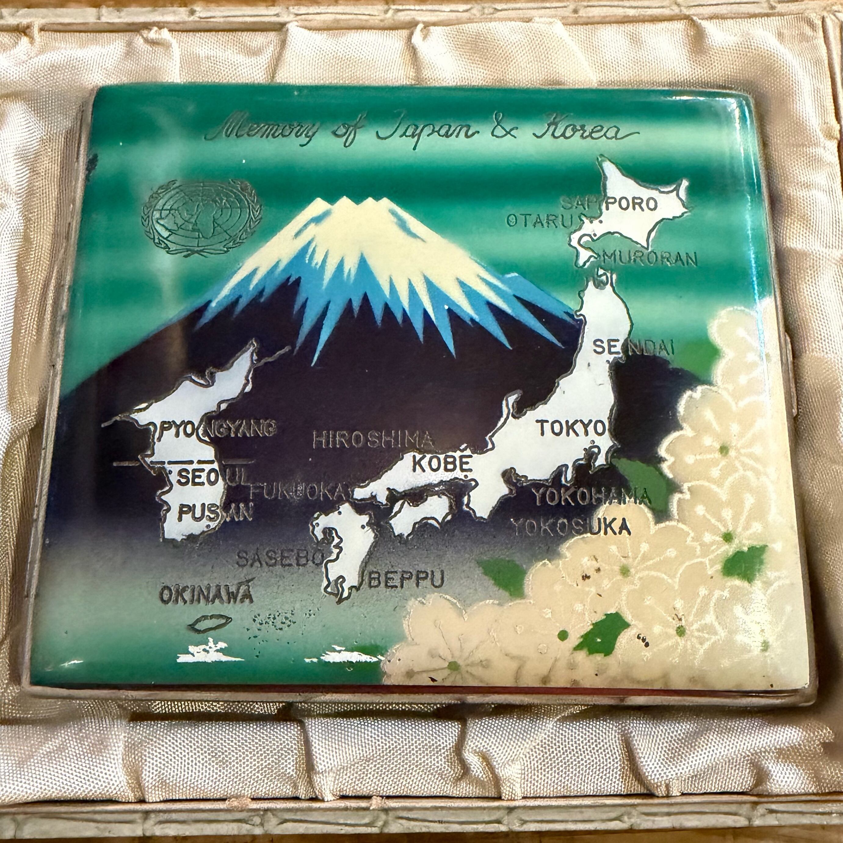 50s vintage souvenir lighter cigarette case ヴィンテージ