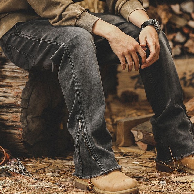 フレアデニムパンツ　23169