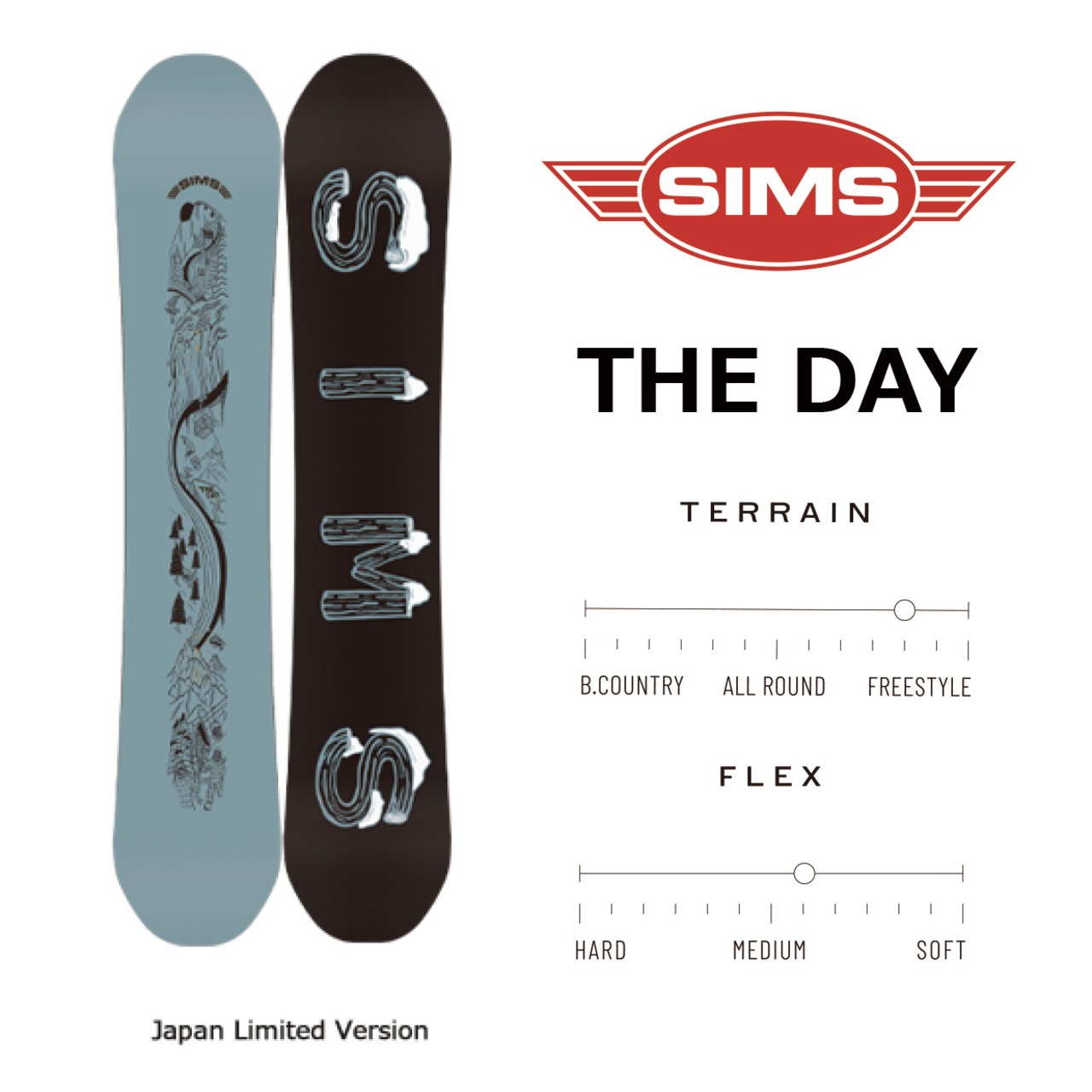 the day スノースクート 危な パウダー スノースケート