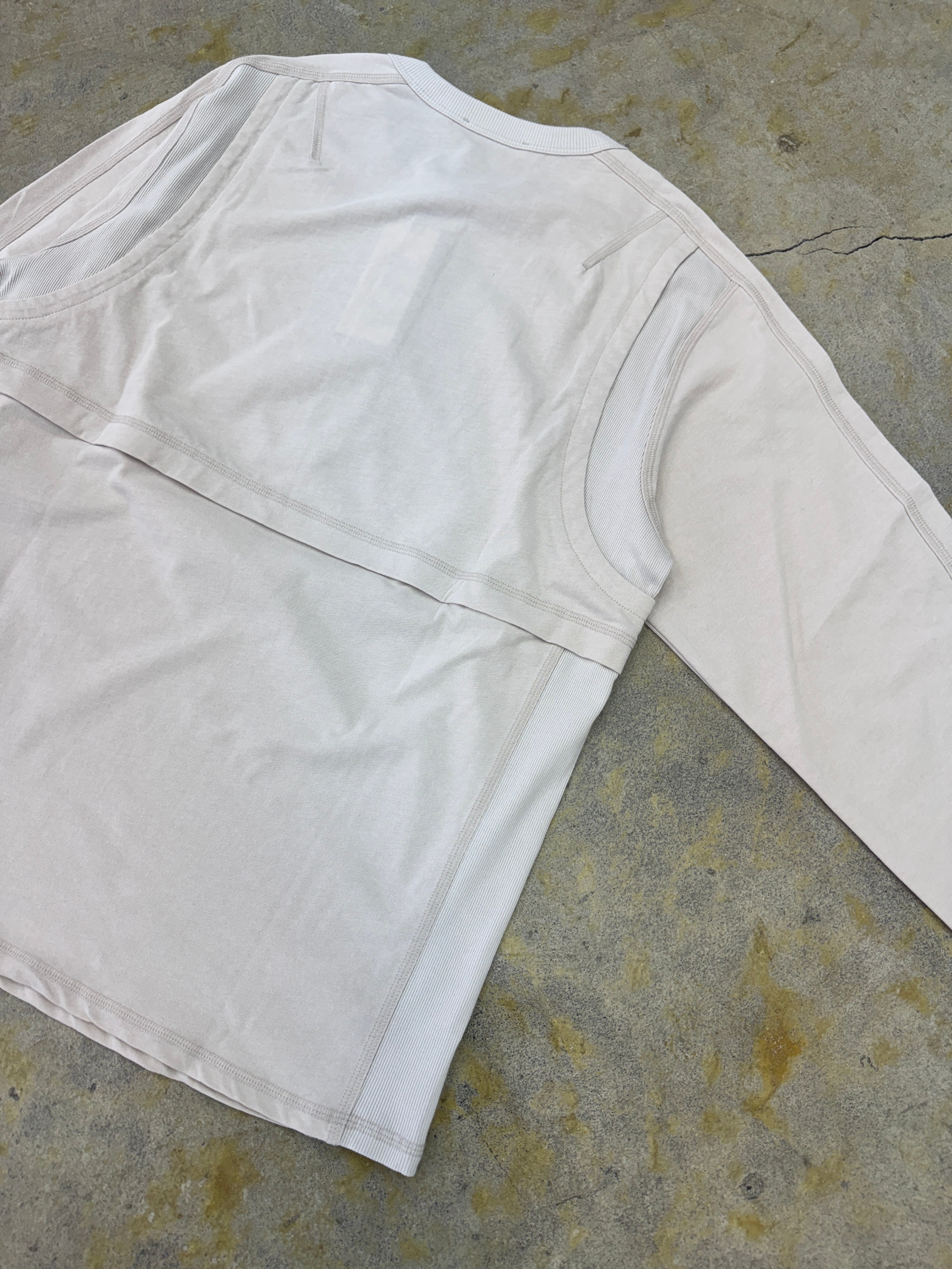 MATSUFUJI | Exclusive Henry Neck LS Shirt | LIGHT GRAY | HOWDAY