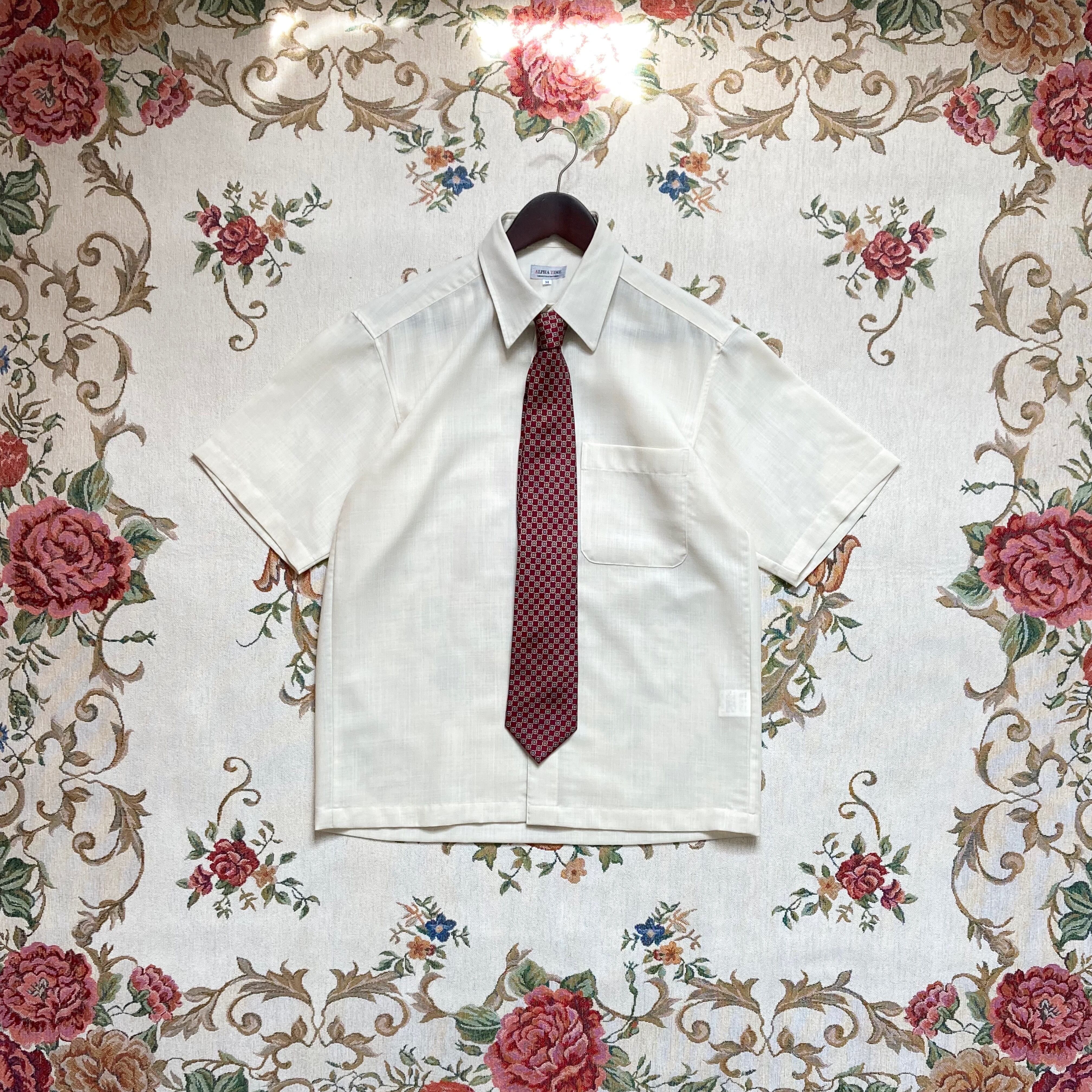 JAPAN vintage shirt & necktie【set】YouTube着用