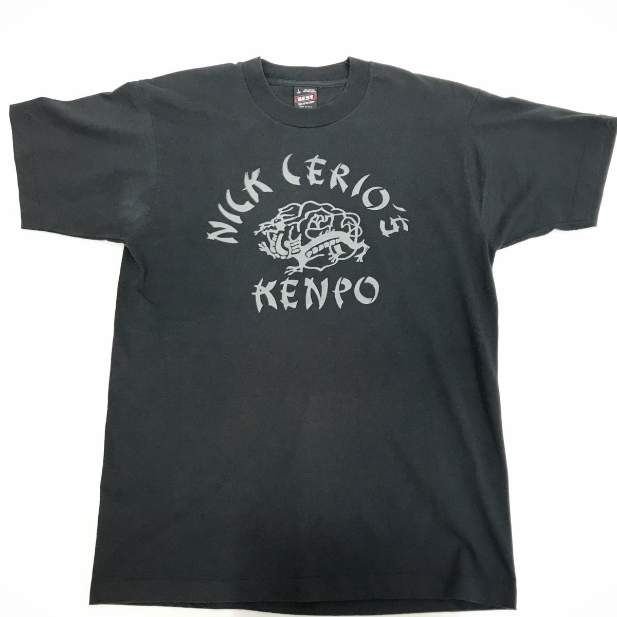 90年代 USA製 NICK CERIOS KENPO 拳法 両面プリント 格闘技 Tシャツ