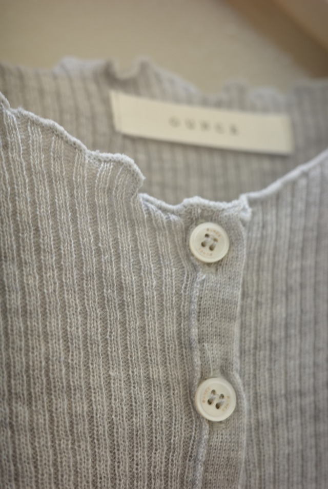 (予約) ounce / Silk mori knit sleeveless 2color