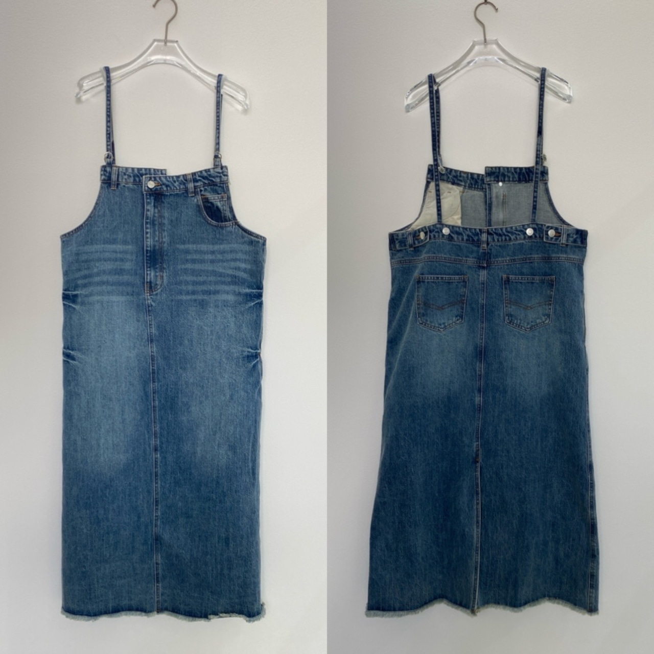 デニムキャミジャンパーSK/ブルー