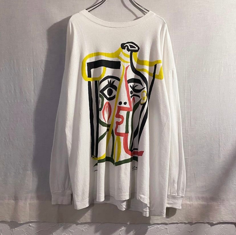 90's picasso ロングスリーブTシャツ ピカソ TTT | nitako 90's picasso ロングスリーブTシャツ ピカソ TTT | nitako