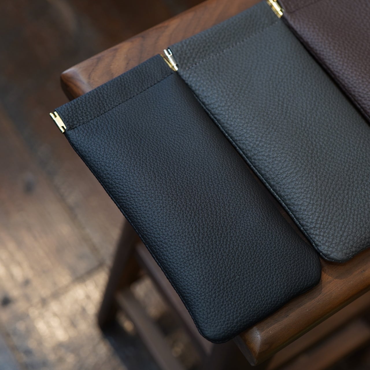 カンダミサコ バネ口ペンケース（マルチケース） シュランケン