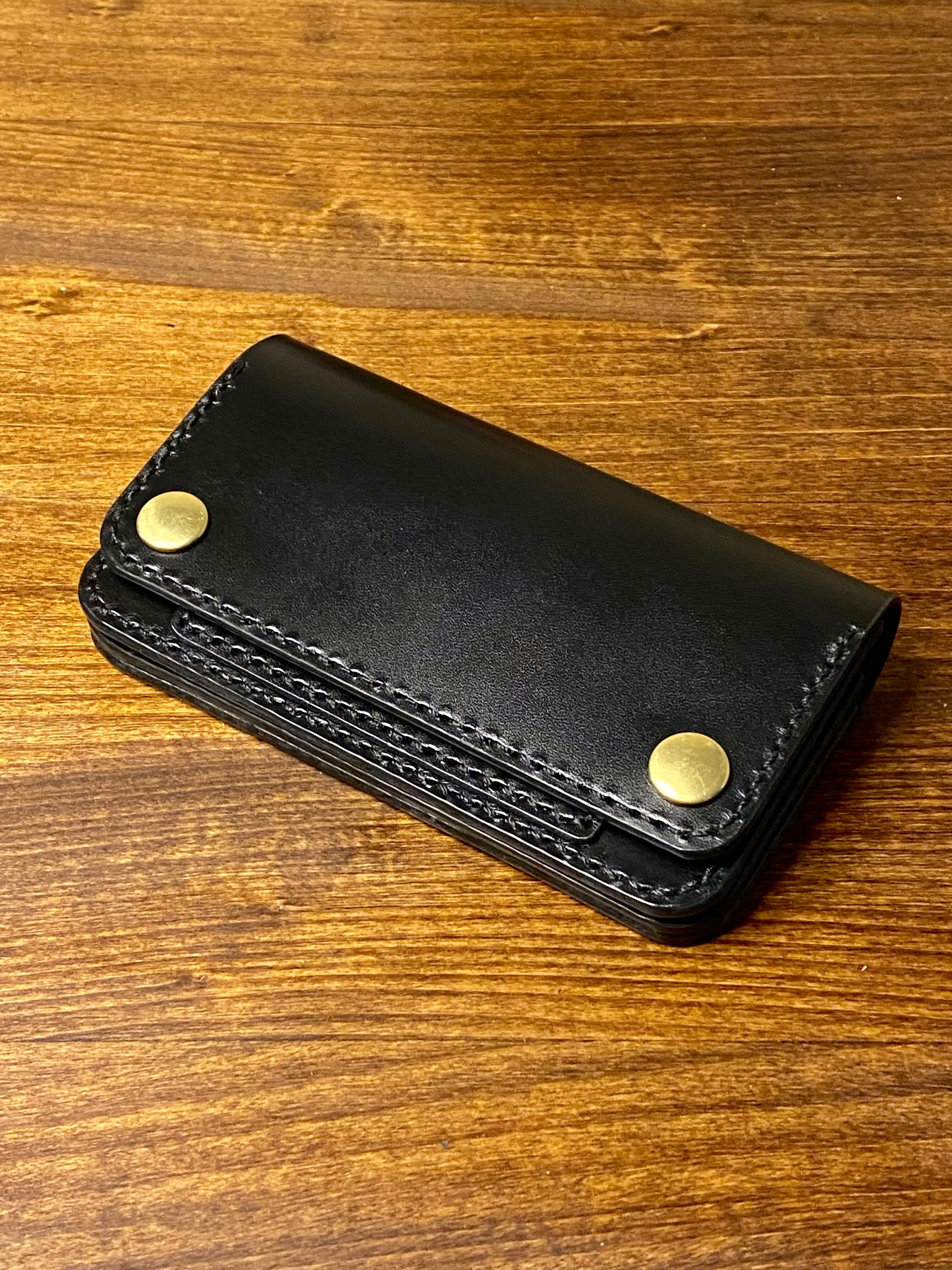 受注生産】MARYAMホースバットミドルトラッカーウォレット2層【MTW-00