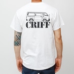 ハイエース  High-ACE Tee (ホワイト) CRIFF WorkWear クリフワークウェア