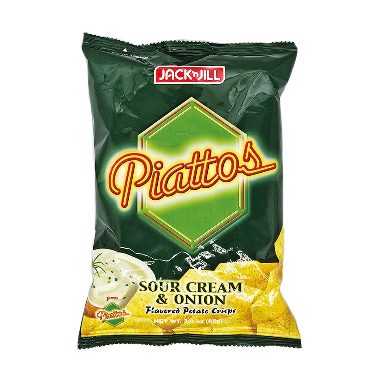 JACK’nJILL PIATTOS SOUR CREAM &ONION 85g 【ピアトス サワークリーム】