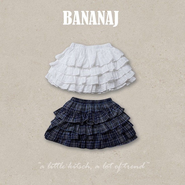 【取寄】bananaj|serena cancan skirt|セレナカンカンスカート|XS-JS|kids&jr|26 autumn