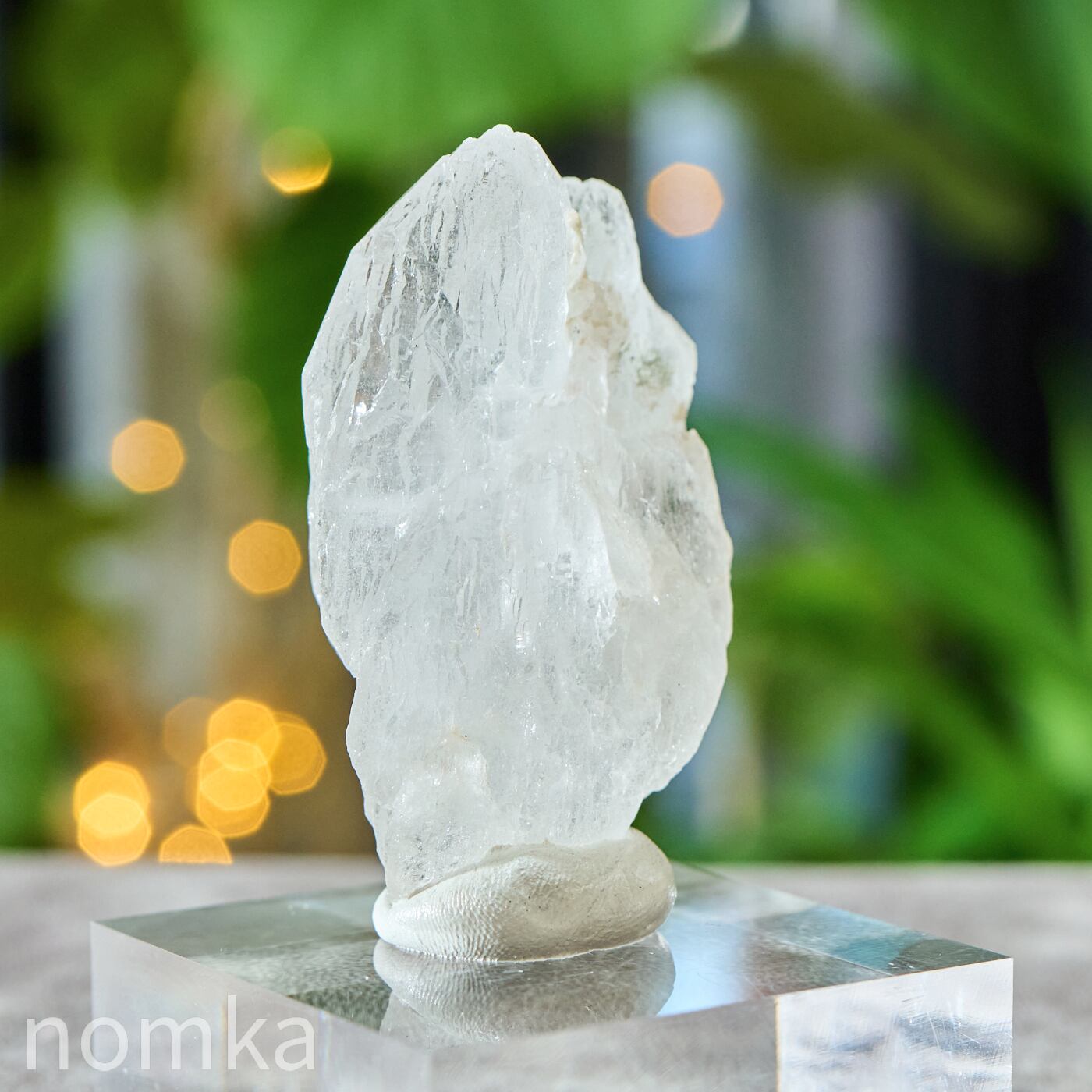 氷神の欠片】ヒマラヤ ガネーシュヒマール産 水晶原石 52g ngem-0114