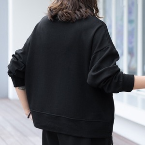 Pocket String Irregular Sweatshirt / ポケット ストリング イレギュラー スウェット シャツ