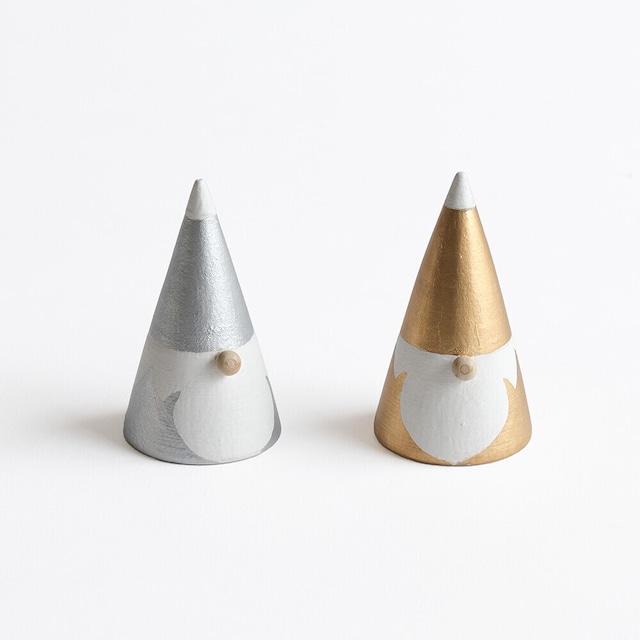 shesay マンゴーウッドのトムテオブジェ Sサイズ クリスマス サンタクロース 置物