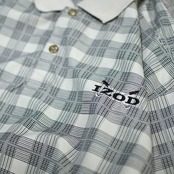 IZOD check nylon pullover