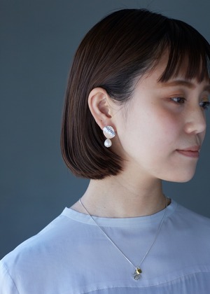 Lar　ピアス　シルバー
