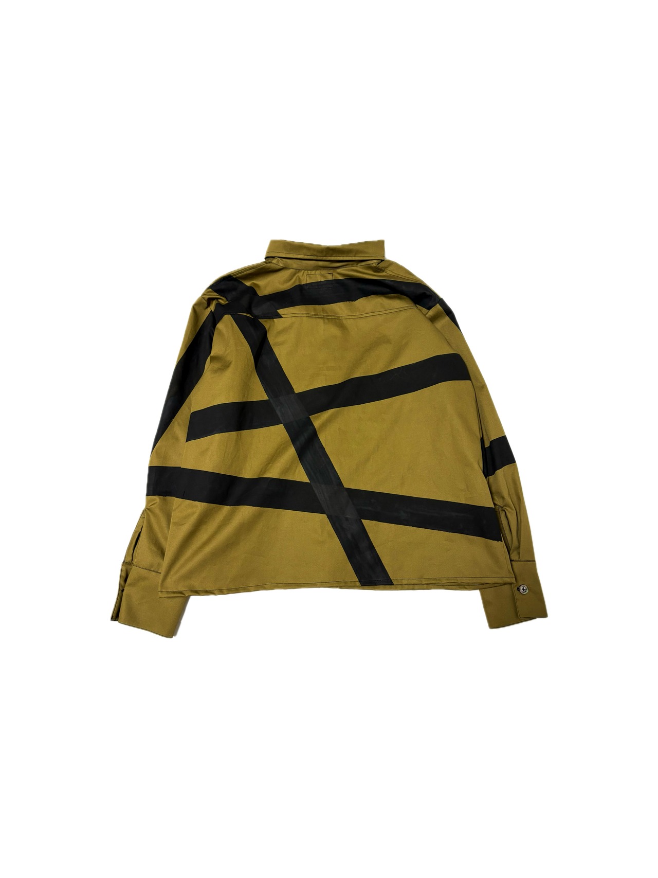 UNFINISHED ランダムストライプシャツ25076