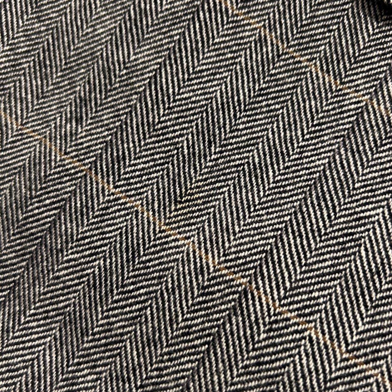 カシミヤ100% STRABELLTA ストラベルタ ヘリンボーン チェック ウール テーラード ジャケット 98 AB6 /グレー系 メンズ